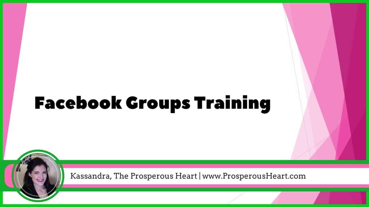 facebook groups tutorial 2017