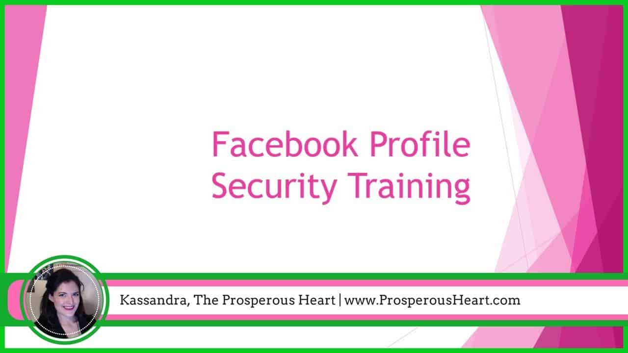 facebook privacy settings prosperous heart