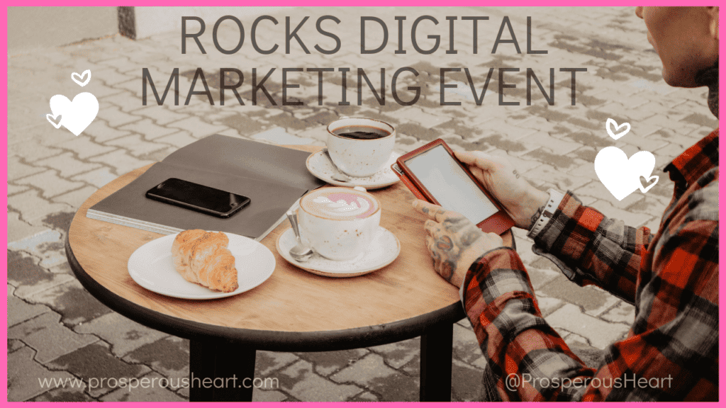 potential rocks digital marketer at coffee shop