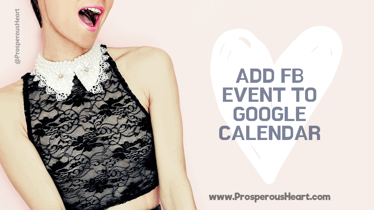Add Facebook Event To Google Calendar Promo IMG