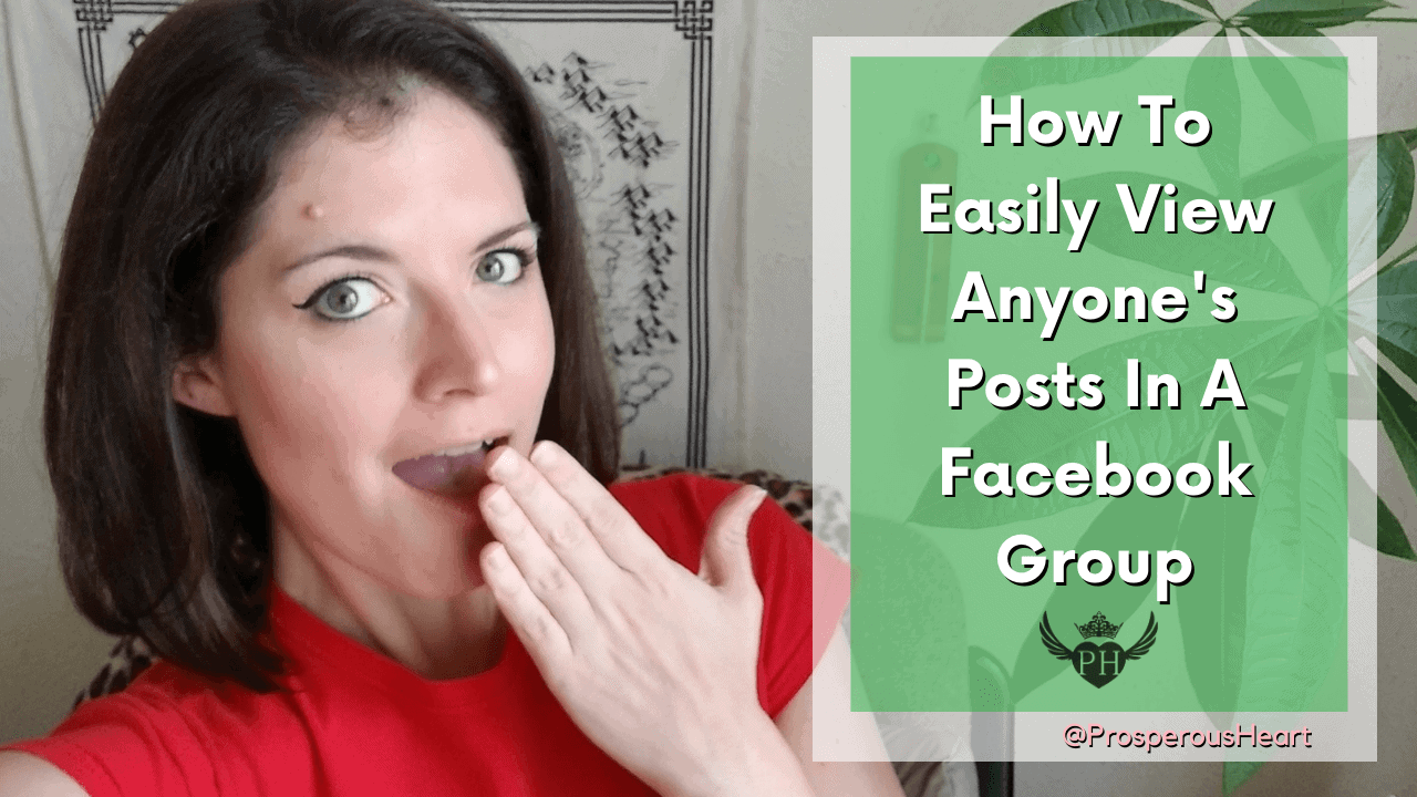 How To Easily View Anyone’s Posts In A Facebook Group